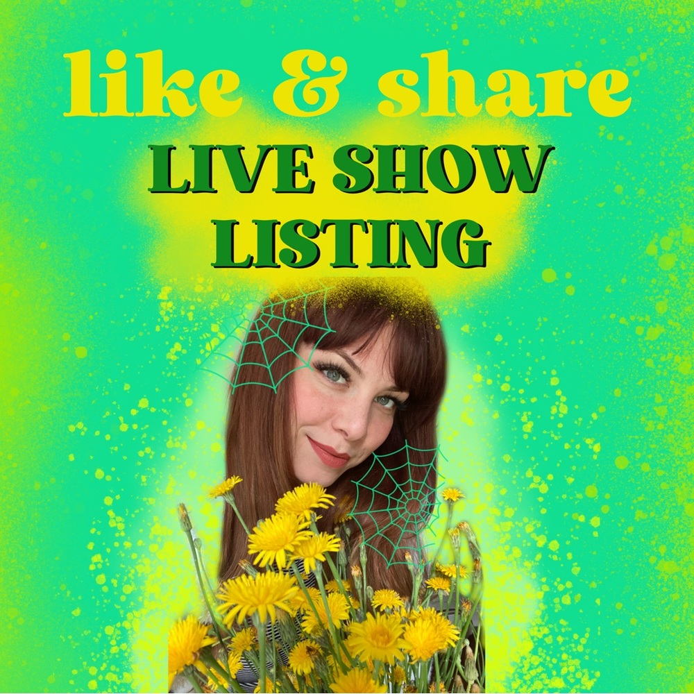 @jessihawkshops LIVE SHOW LISTING!